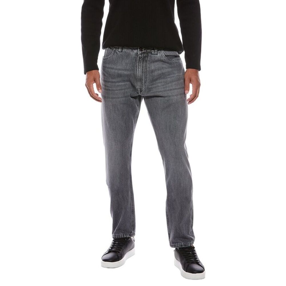 Isaia Mens  Carrot Fit Denim, Blue
